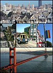 San Francisco California Montage